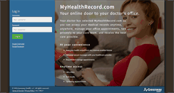 Desktop Screenshot of myhealthrecord.com