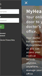 Mobile Screenshot of myhealthrecord.com